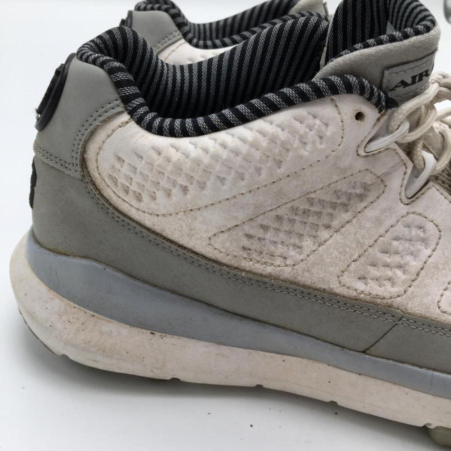 NIKE（ナイキ） ゴルフシューズ 白×グレー 833798-103 エアジョーダン9