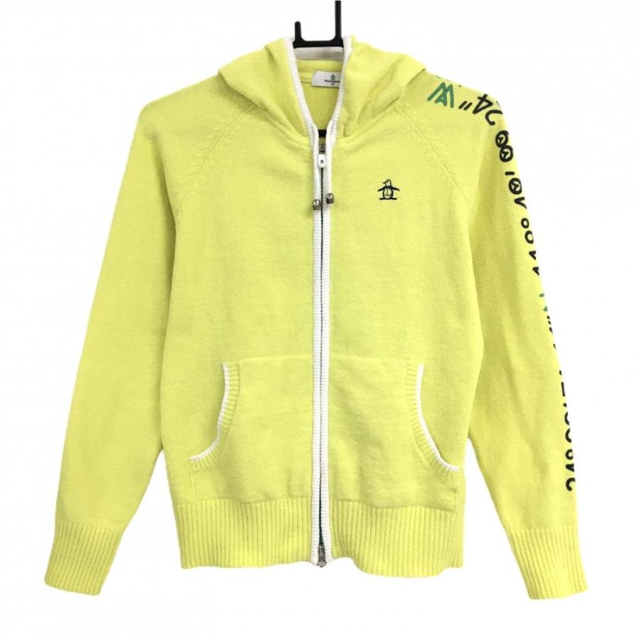 マンシングウェア ニットパーカー Munsingwearレディース ゴルフウェア Munsingwear（マンシングウェア） ニットジップパーカー イエロー 微