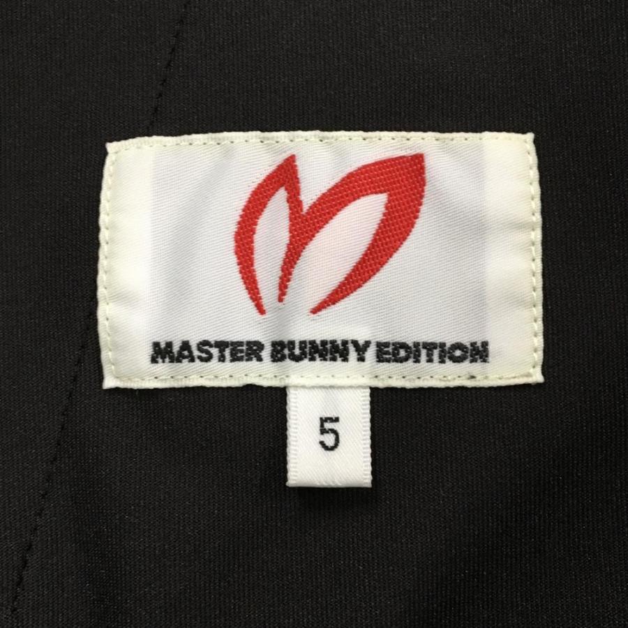 【超美品】マスターバニー ハーフパンツ 黒 ストレッチ メンズ 5(L) ゴルフウェア 2024年モデル MASTER BUNNY EDITION_4