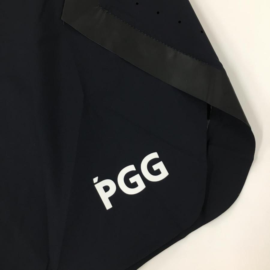 PGG 【超美品】PGGパーリーゲイツ ハーフパンツ ネイビー×白 ロゴ