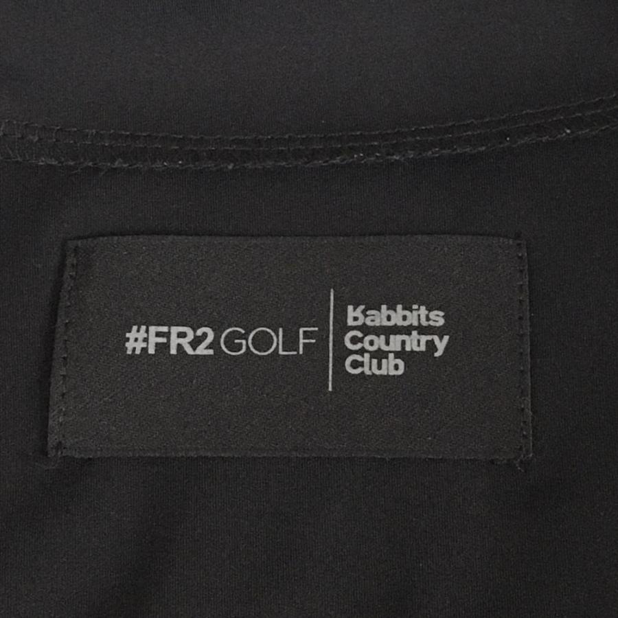 超美品】エフアールツー ハイネックワンピース 黒×白 一部バンダナ柄