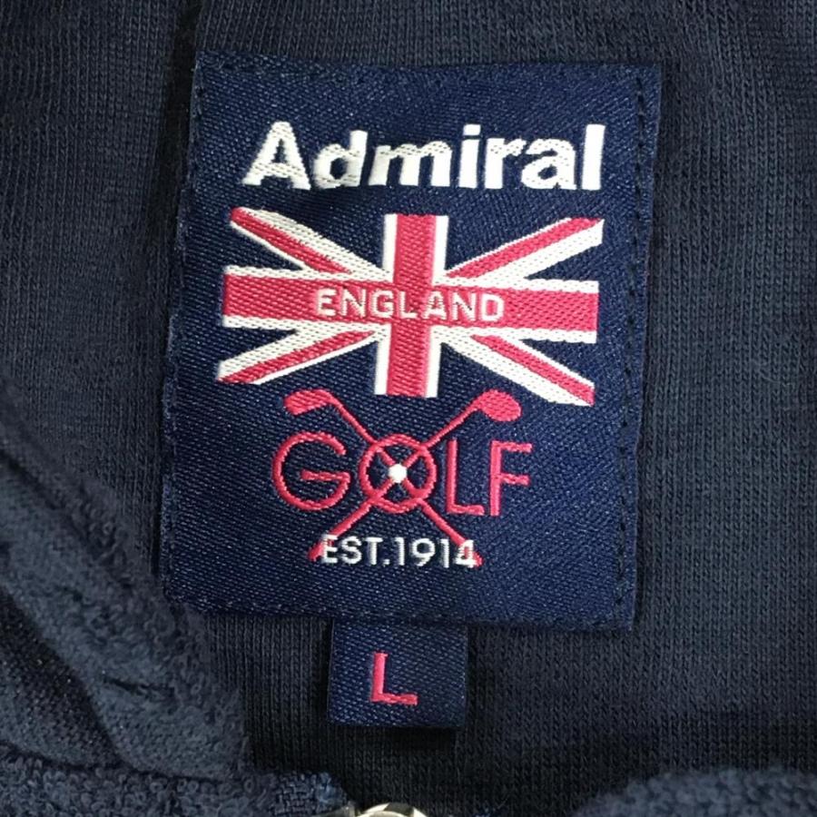 Admiral（アドミラル） 【美品】アドミラル ジップパーカー ネイビー