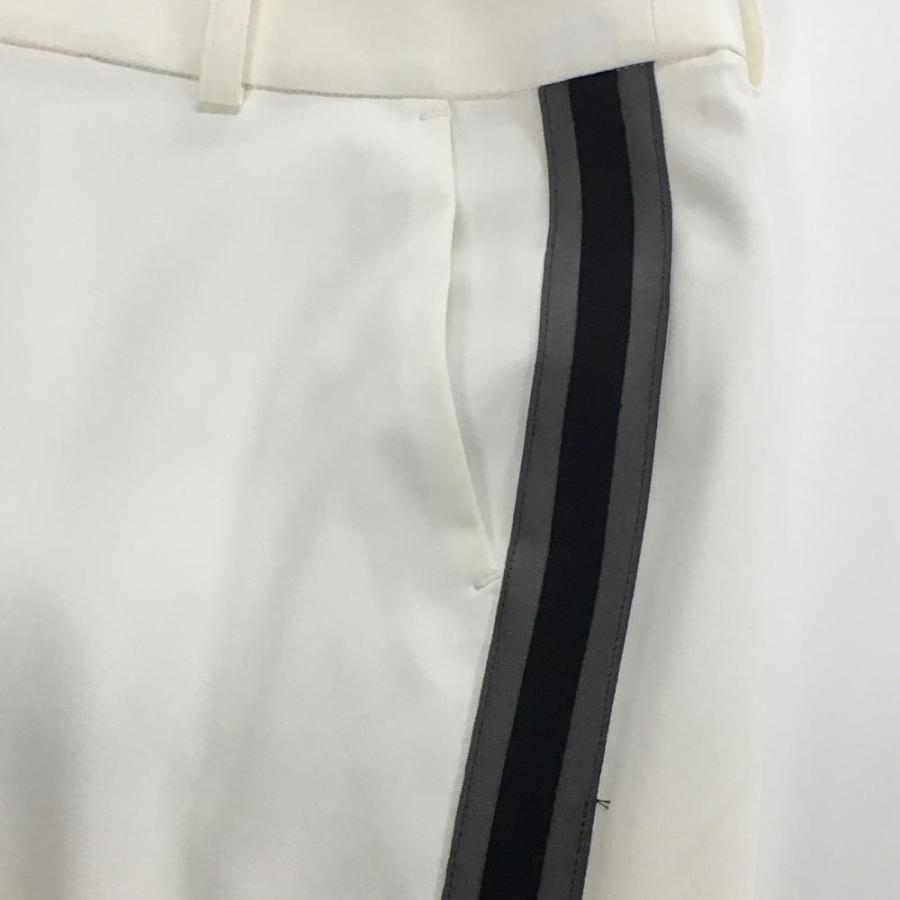 LANVIN SPORT ランバンスポール ゴルフスカート 38 白　美品 LANVIN SPORT（ランバンスポール） ストレッチスカート 白 サイド