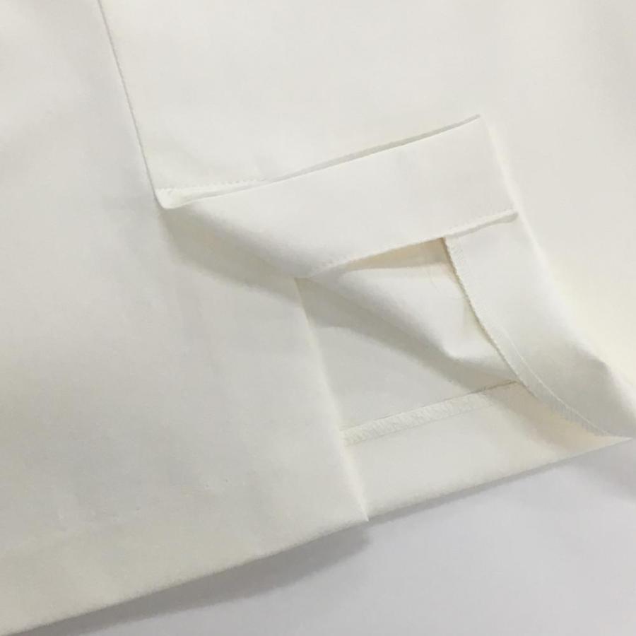 LANVIN SPORT（ランバンスポール） ストレッチスカート 白 サイド