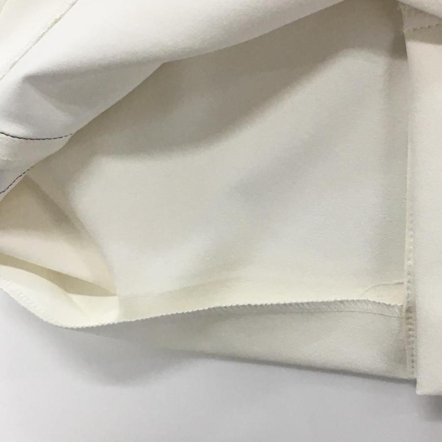 LANVIN SPORT（ランバンスポール） ストレッチスカート 白 サイド