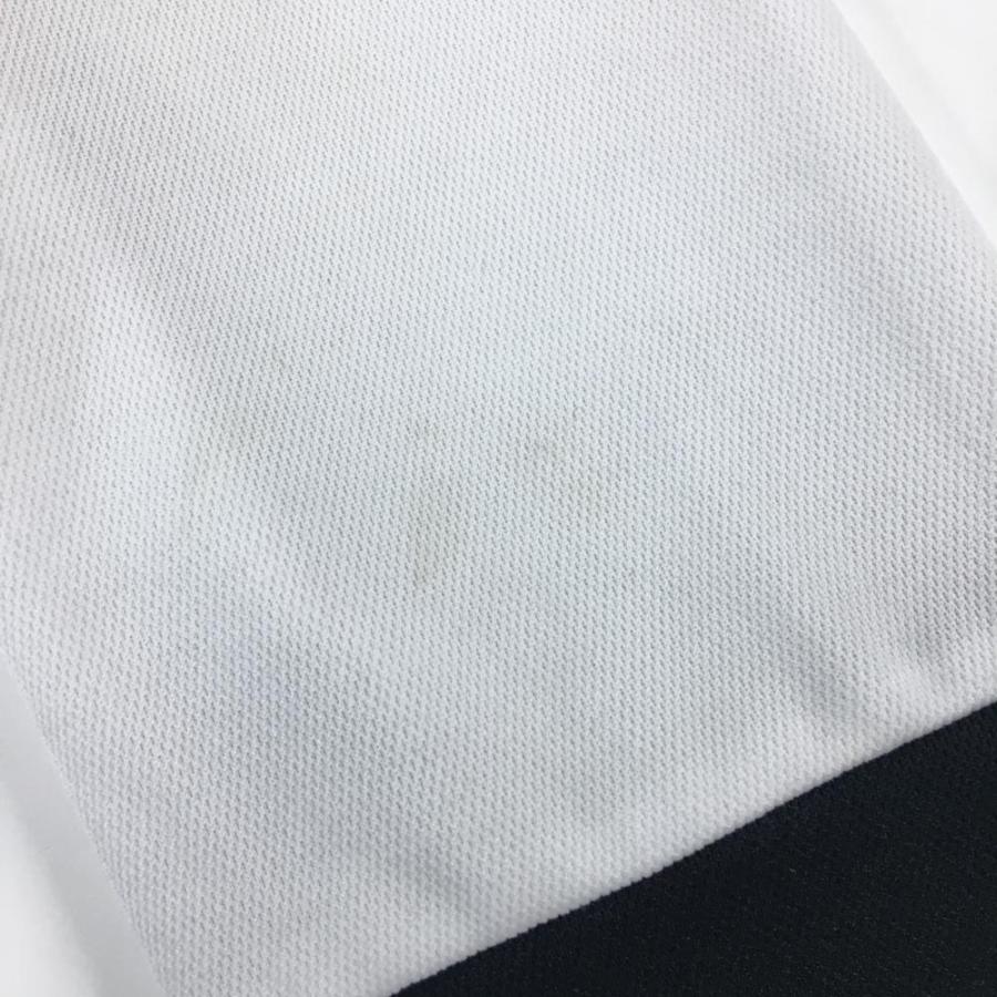 美品】ハチヤーズ ジップパーカー 白×黒 袖口ロゴ 袖一部総柄 メンズ