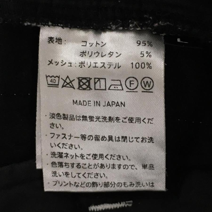 ハチヤーズ ハーフパンツ 黒 サイドロゴ ストレッチ メンズ ゴルフ