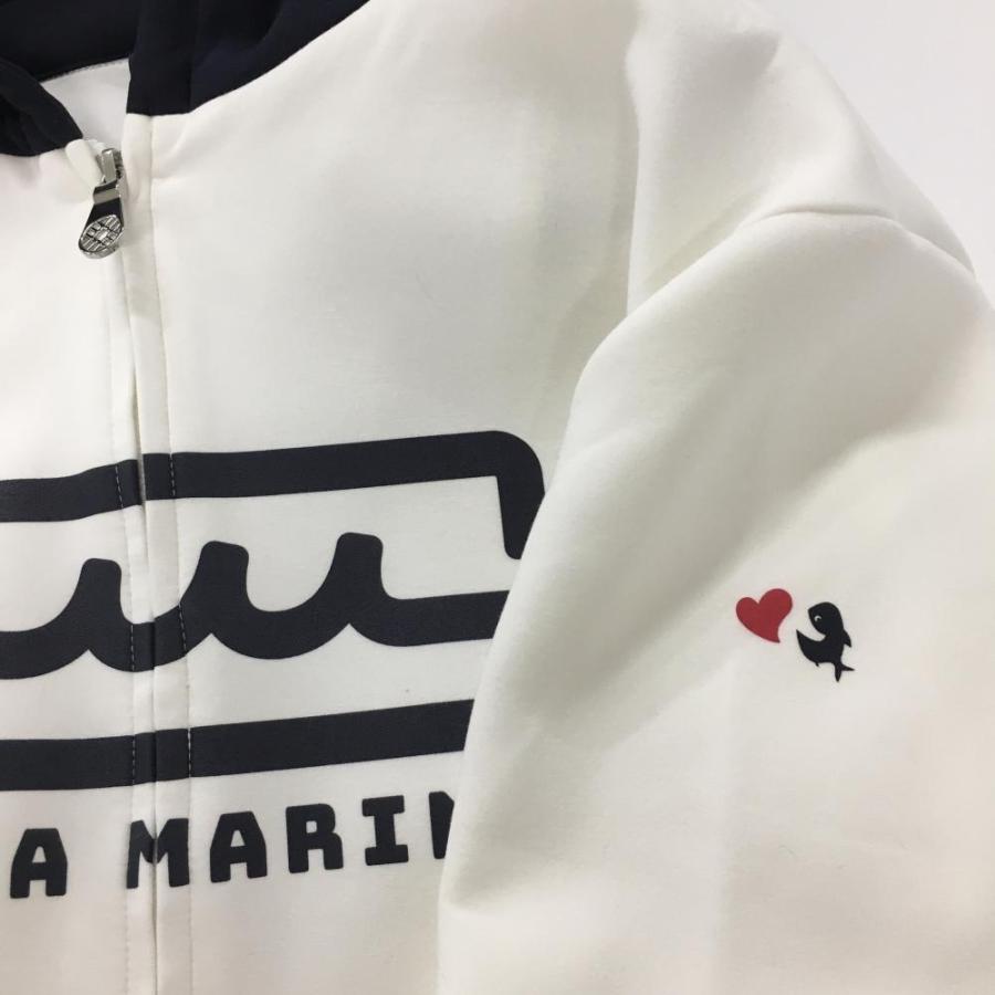 【美品】muta MARINE ジップパーカー ゴルフ メンズ 人気 8ロゴ muta MARINE（ムータマリン） 【未使用品】ムータマリン ジップ