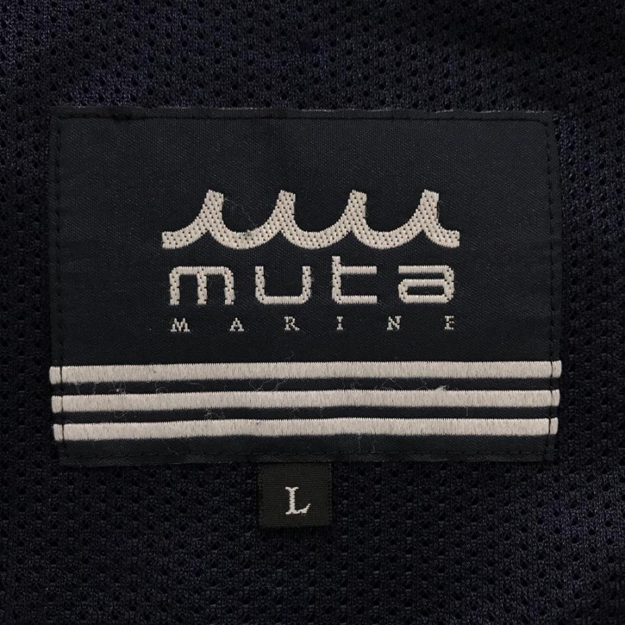 muta MARINE（ムータマリン） ジップパーカー ネイビー ナイロン 裏地