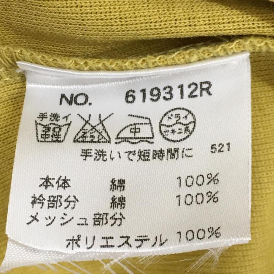 M・U SPORTS 【新品】MUスポーツ 半袖ポロシャツ マスタードイエロー