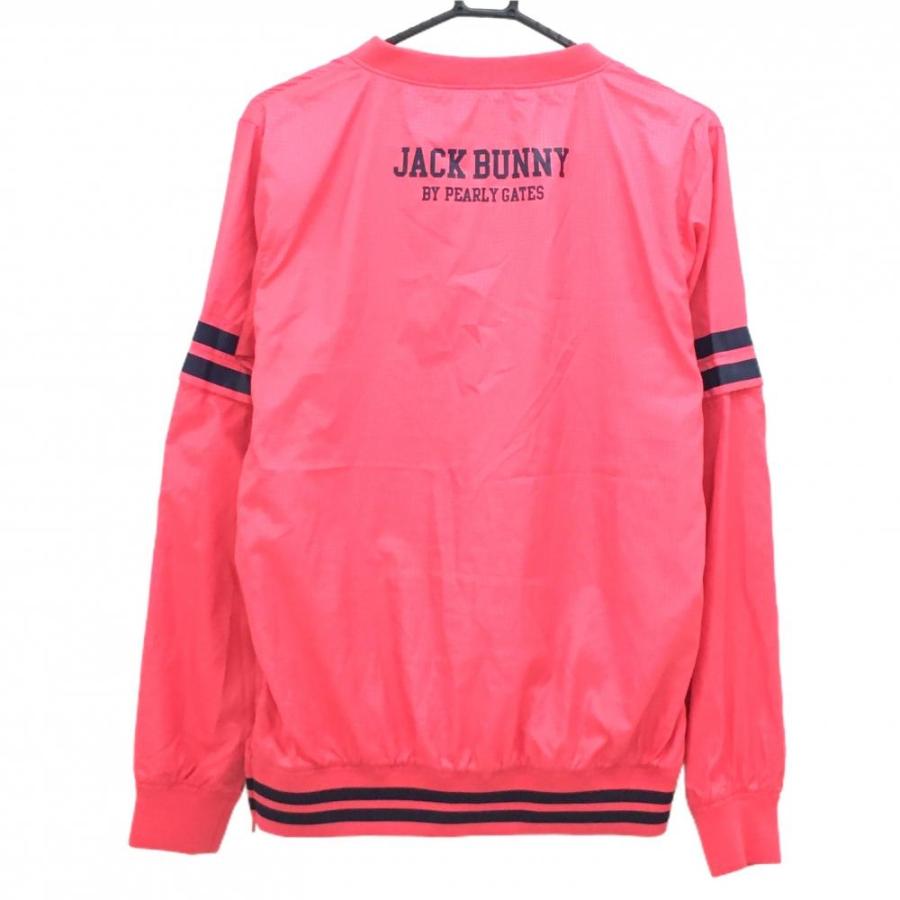 JACK BUNNY ピンク　スニード　ジャケット Jack Bunny!!（ジャックバニー） 2WAYスニード ピンク×ネイビー 袖着脱