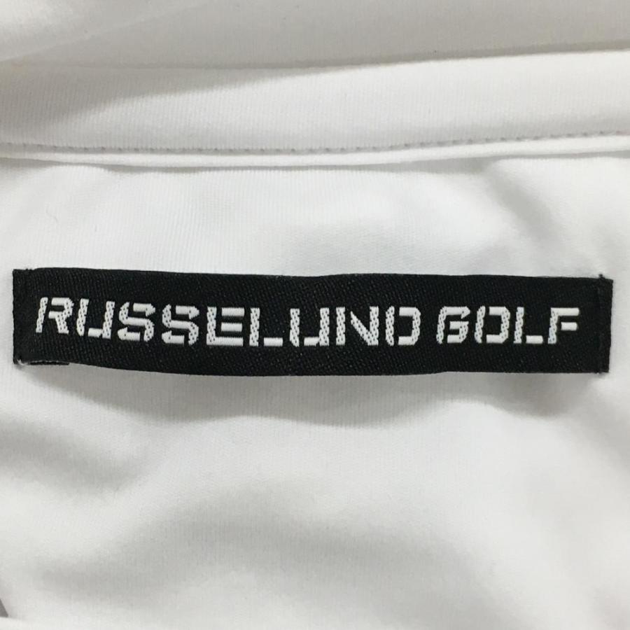 Russeluno（ラッセルノ） 【美品】ラッセルノゴルフ 半袖ポロシャツ 白