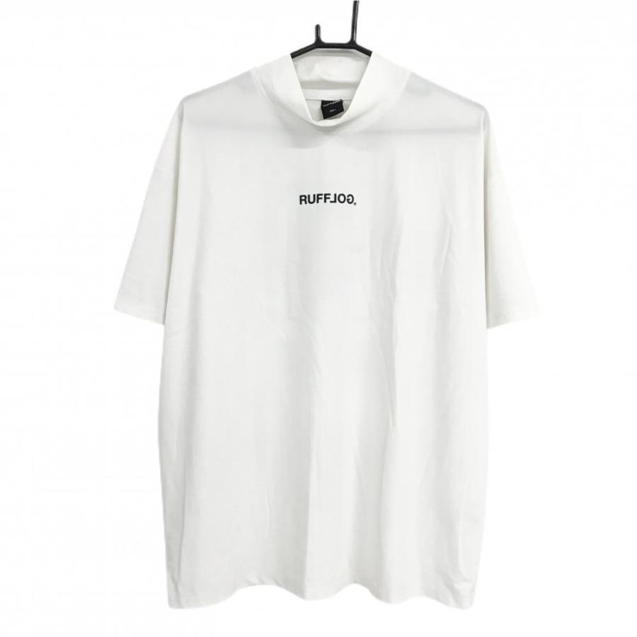 RUFFLOG（ラフロッグ） 【美品】ラフロッグ 半袖ハイネックシャツ 白