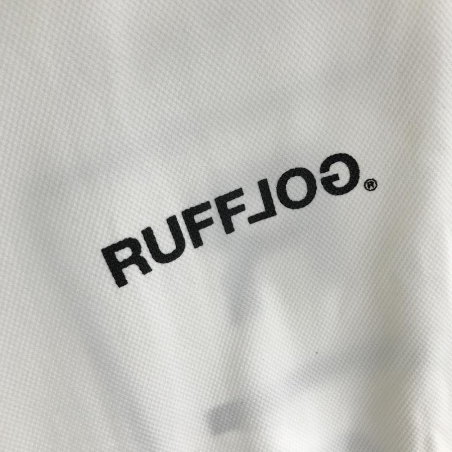 RUFFLOG（ラフロッグ） 【美品】ラフロッグ 半袖ハイネックシャツ 白