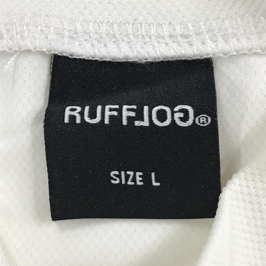 RUFFLOG（ラフロッグ） 【美品】ラフロッグ 半袖ハイネックシャツ 白