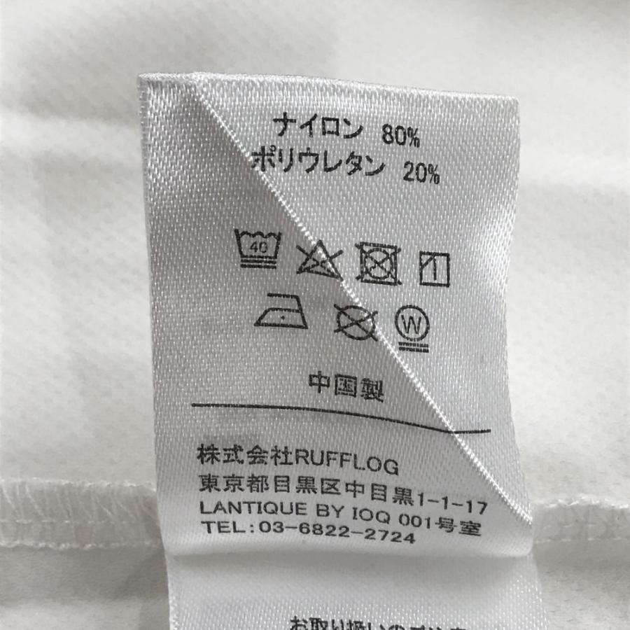RUFFLOG（ラフロッグ） 【美品】ラフロッグ 半袖ハイネックシャツ 白