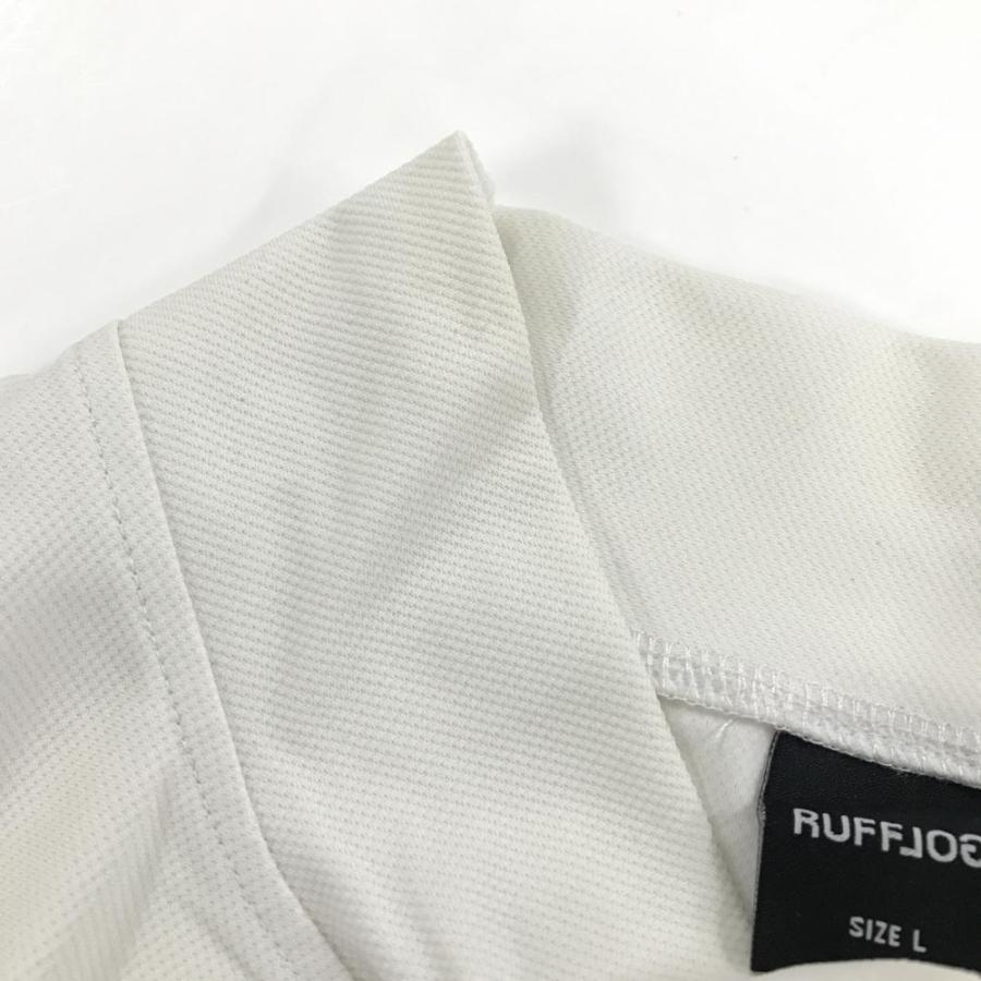 RUFFLOG（ラフロッグ） 【美品】ラフロッグ 半袖ハイネックシャツ 白