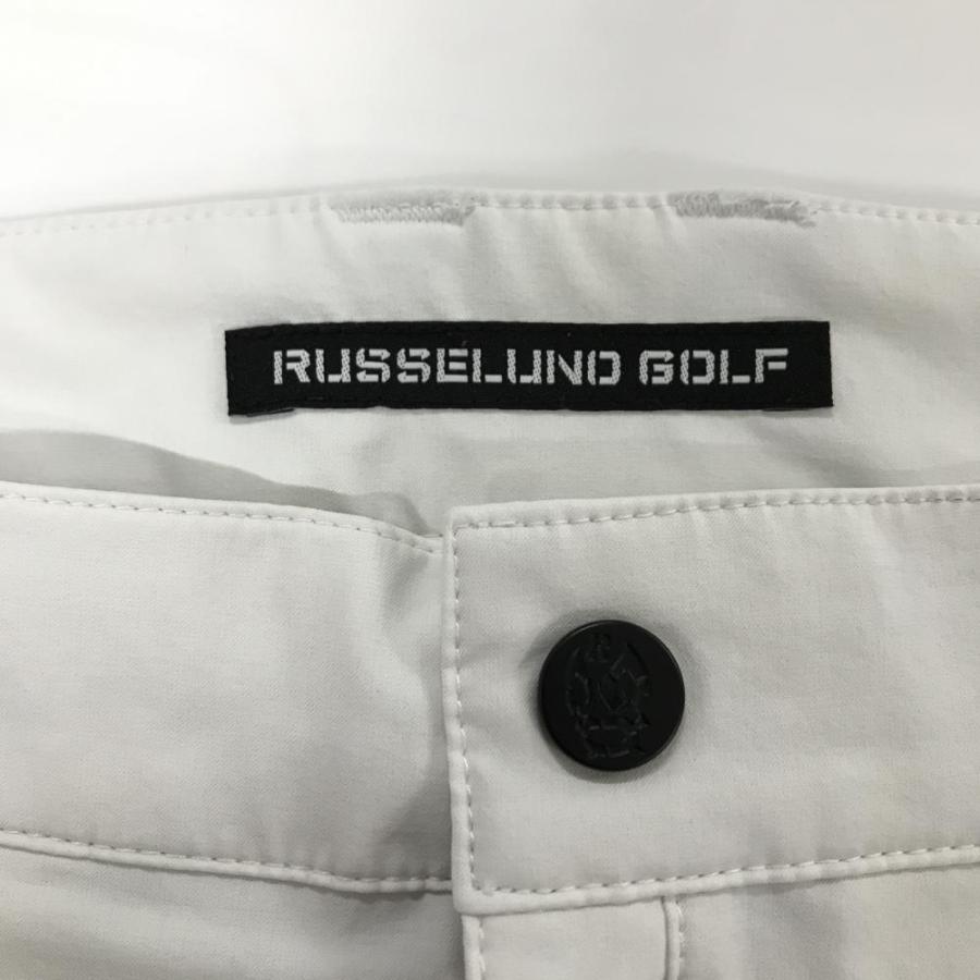 Russeluno（ラッセルノ） ラッセルノゴルフ ハーフパンツ 白 シンプル