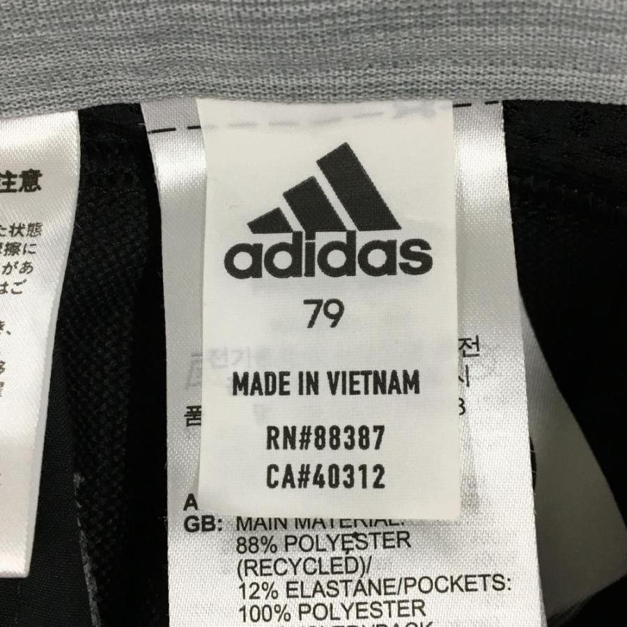 adidas（アディダス） 【超美品】アディダス 七分丈パンツ 黒×白