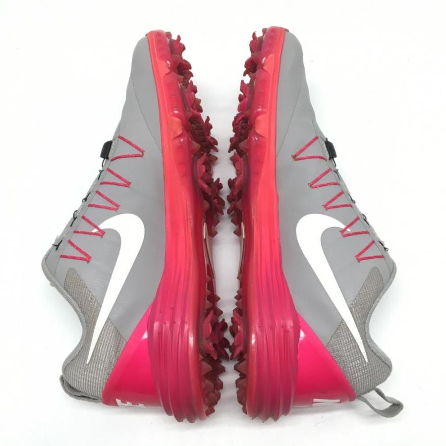 NIKE（ナイキ） ゴルフシューズ グレー×ピンク AH6990-002 ルナ