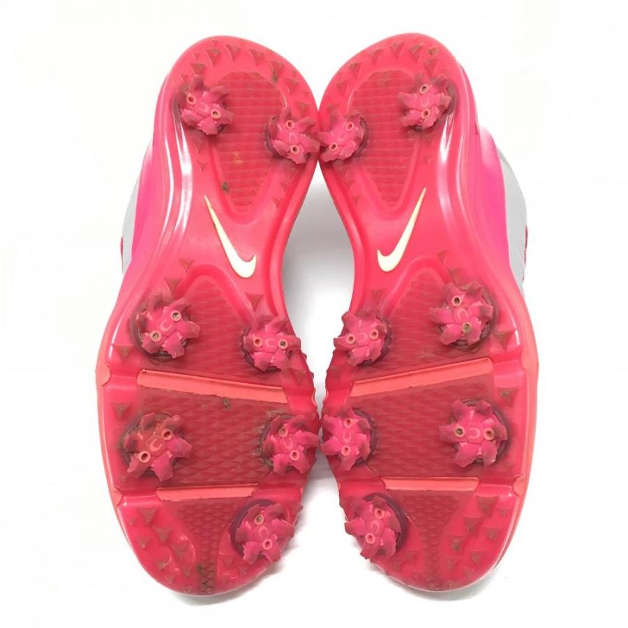 NIKE（ナイキ） ゴルフシューズ グレー×ピンク AH6990-002 ルナ