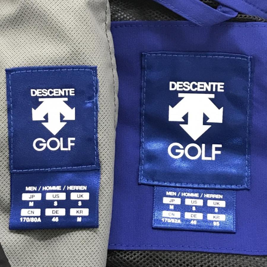 DESCENTE GOLF 【美品】デサントゴルフ レインウェア(2WAYジャケット