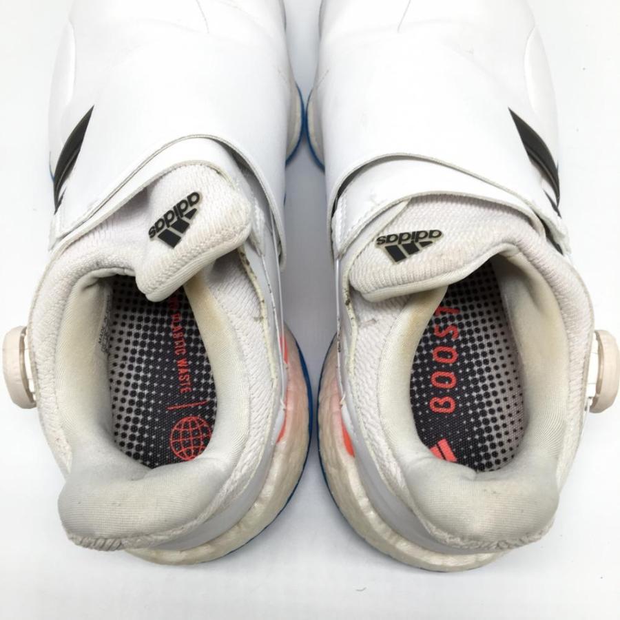 adidas（アディダス） ゴルフシューズ 白×ブルー GY5336 ダイヤル式