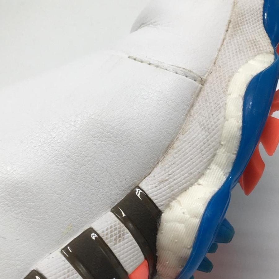 adidas（アディダス） ゴルフシューズ 白×ブルー GY5336 ダイヤル式