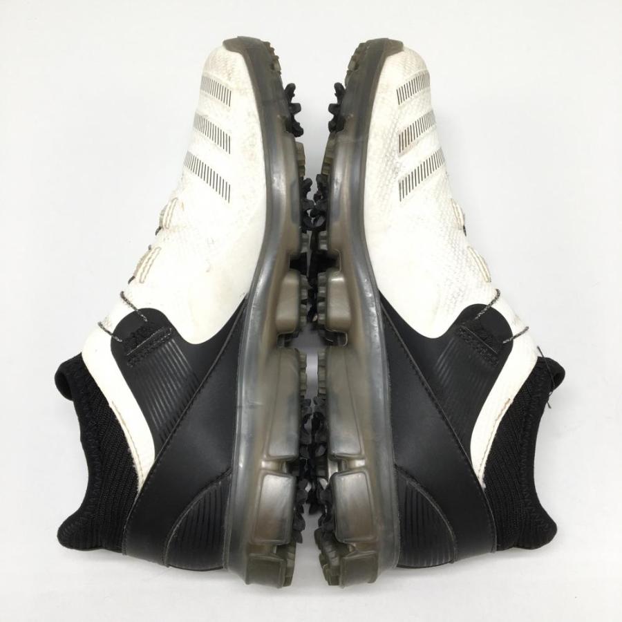 adidas（アディダス） ゴルフシューズ 白×黒 FZ1032 ダイヤル式 BOA