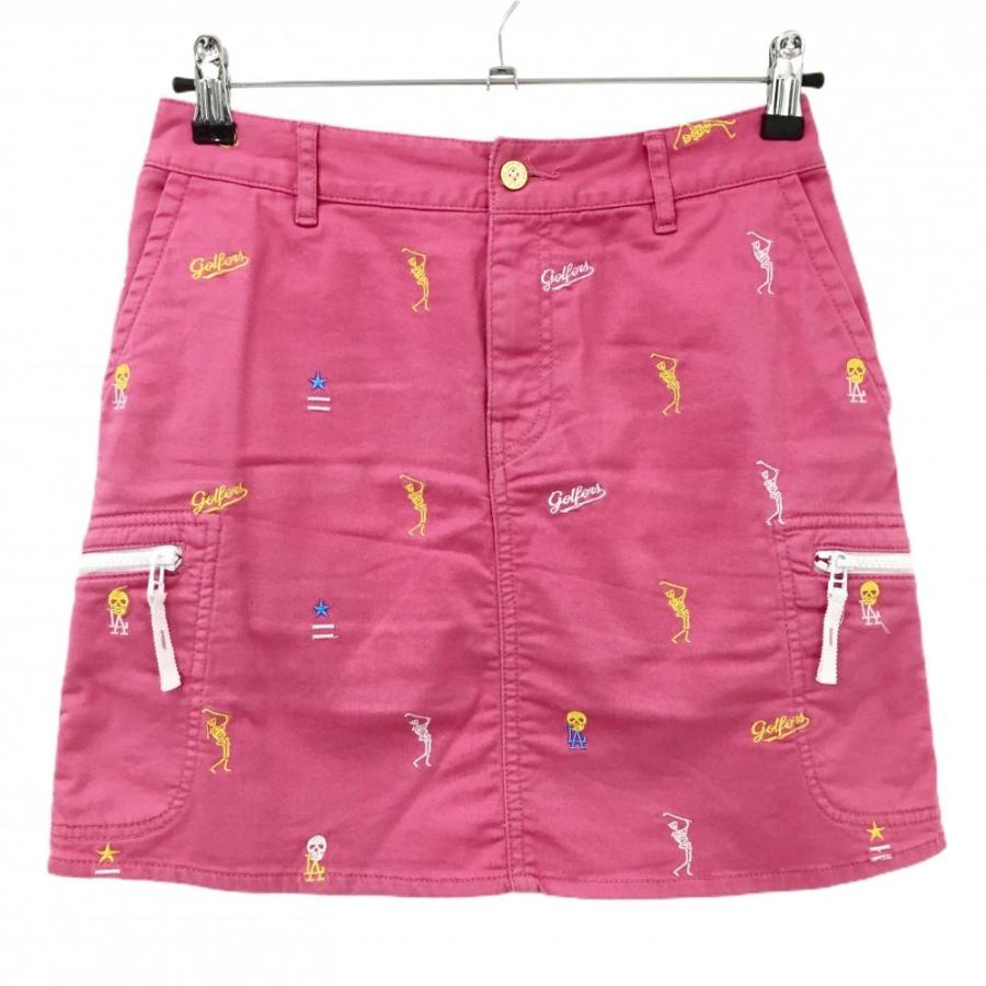 MARK&LONA マークアンドロナ スカルステッチ ストレッチスカート ゴルフ ゴルフ MARK&LONA マークアンドロナ スカルステッチ ストレッチ