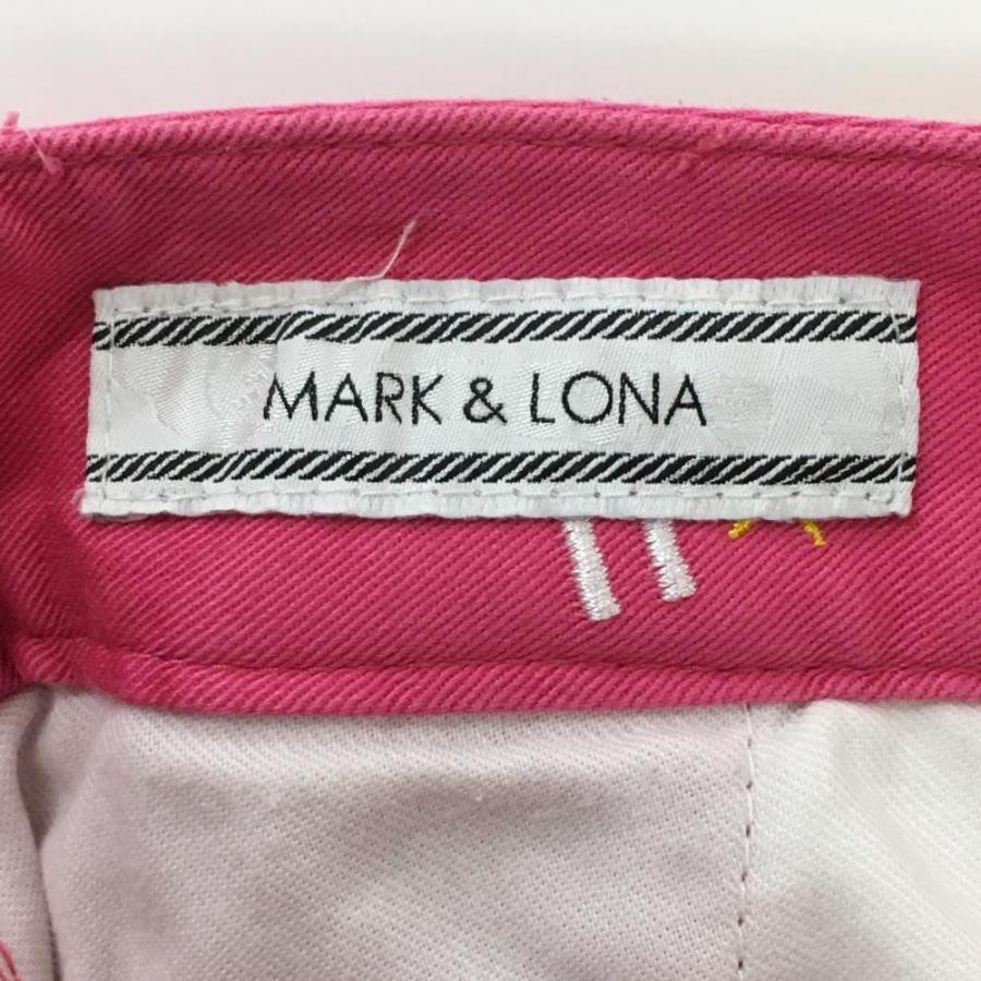 MARK&LONA（マークアンドロナ） スカート ピンク スカル刺しゅう総柄