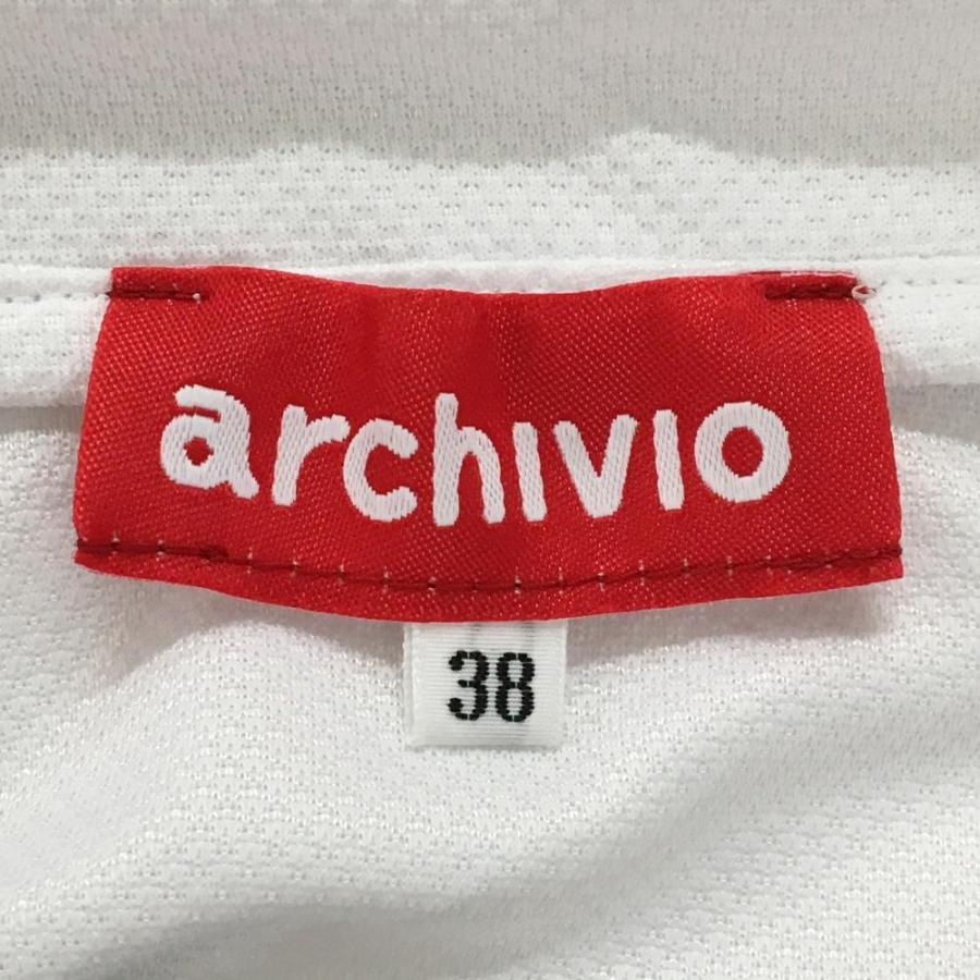 archivio（アルチビオ） 【超美品】アルチビオ 半袖ポロシャツ 白
