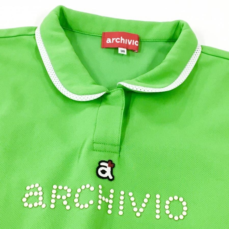 ☆超美品☆アルチビオ メンズゴルフウェア　半袖ポロシャツ archivio（アルチビオ） 【超美品】アルチビオ 半袖ポロシャツ ライト