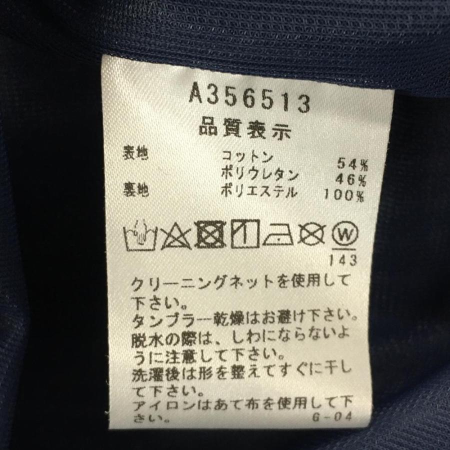 【超美品】アルチビオ スカート 白×ネイビー ストライプ メッシュ裏地付 ストレッチ レディース 40(L) ゴルフウェア archivio archivio（アルチビオ） 【超美品】アルチビオ スカート 白×ネイビー