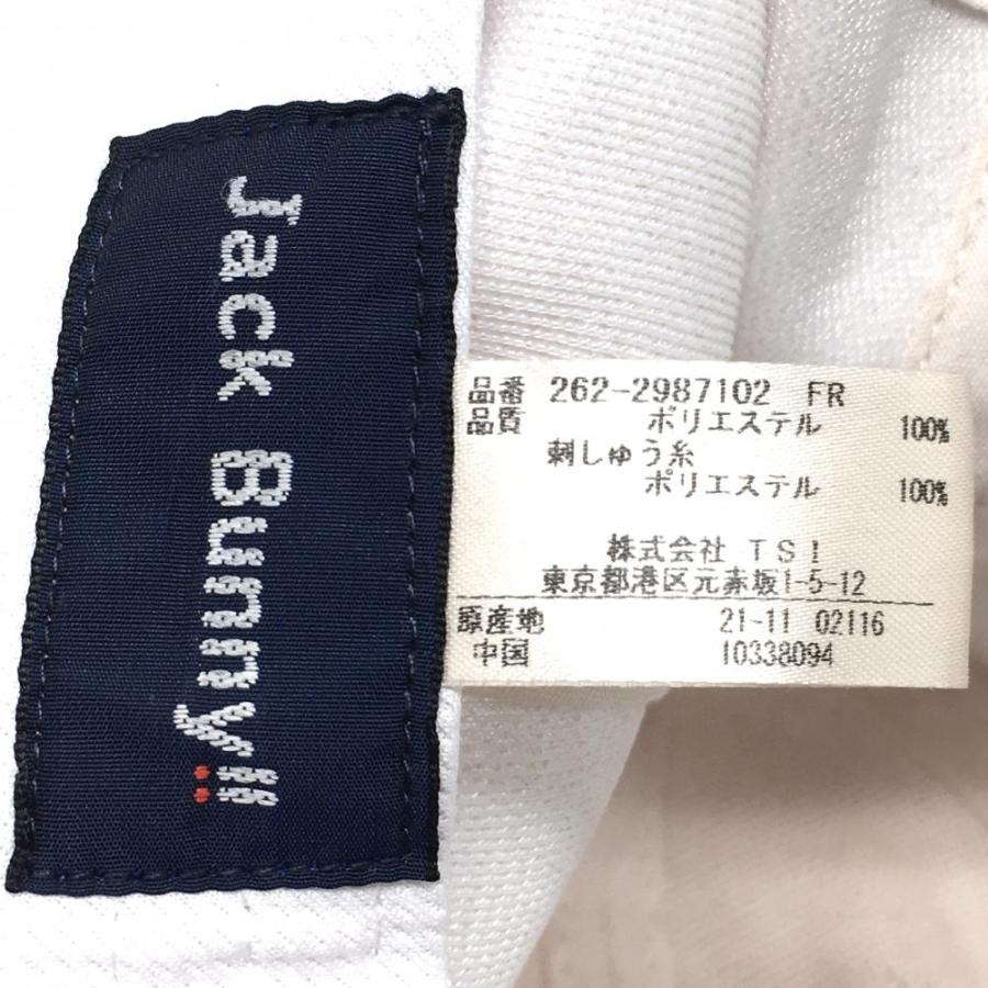 Jack Bunny!!（ジャックバニー） キャップ 白×ネイビー 立体ロゴ
