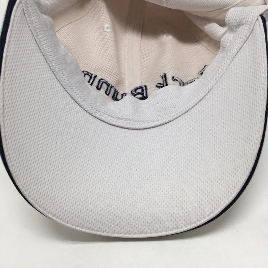 Jack Bunny!!（ジャックバニー） キャップ 白×ネイビー 立体ロゴ