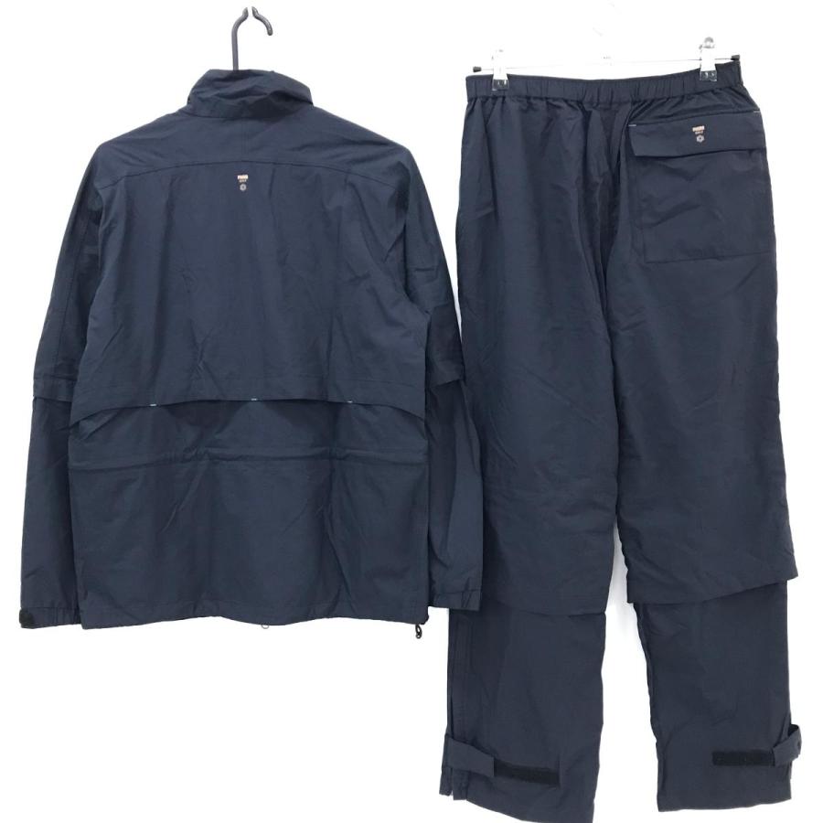 PUMA（プーマ） レインウェア(2WAYジャケット×パンツ) 黒 裏メッシュ