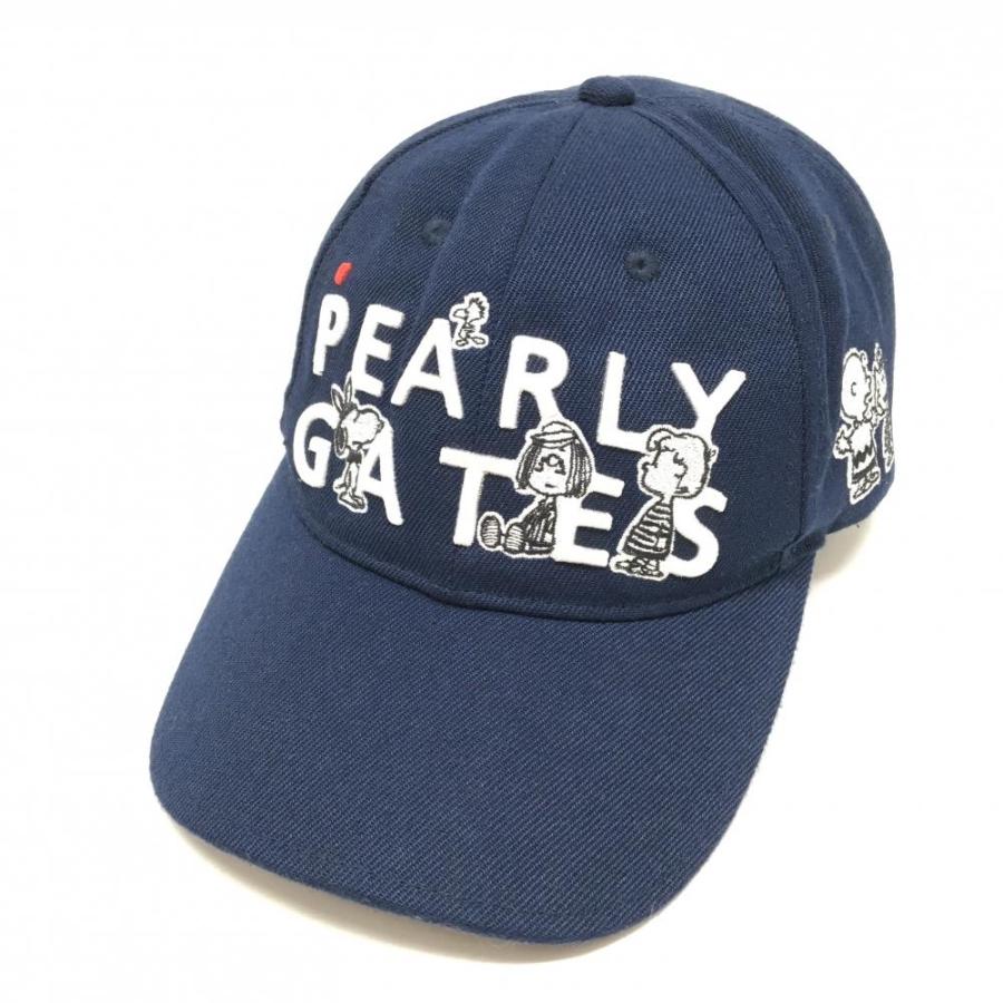 新品タグ付き　PEARLY GATES スヌーピー キャップ 帽子 ゴルフ PEARLY GATES（パーリーゲイツ） 【美品】パーリーゲイツ×PEANUTS