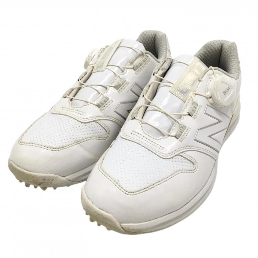 New Balance（ニューバランス） ゴルフシューズ 白 WGBS996W スパイク