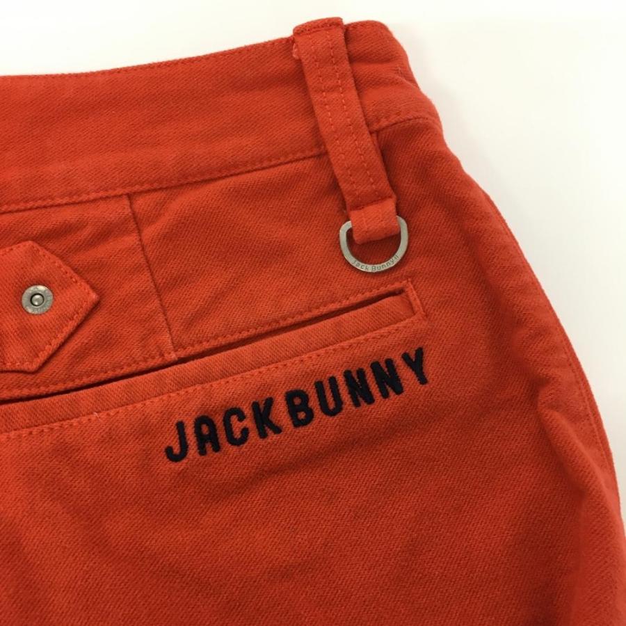 Jack Bunny!!（ジャックバニー） パンツ レッドオレンジ系 ロゴ