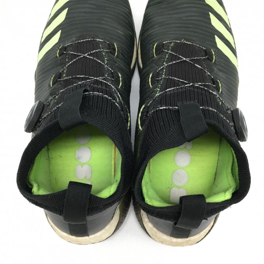 adidas（アディダス） ゴルフシューズ 黒×ライトグリーン EE9105 