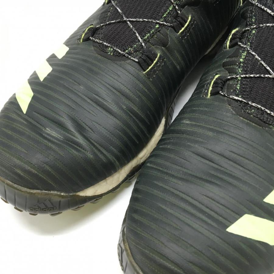 adidas（アディダス） ゴルフシューズ 黒×ライトグリーン EE9105