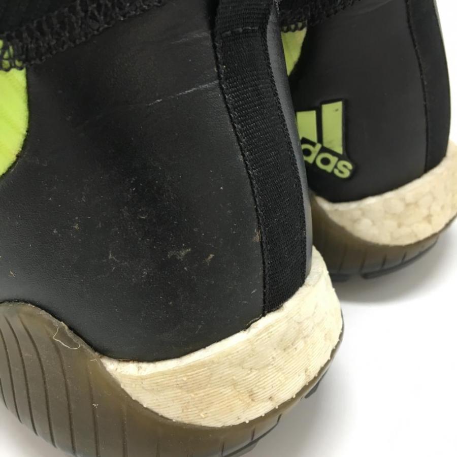 adidas（アディダス） ゴルフシューズ 黒×ライトグリーン EE9105