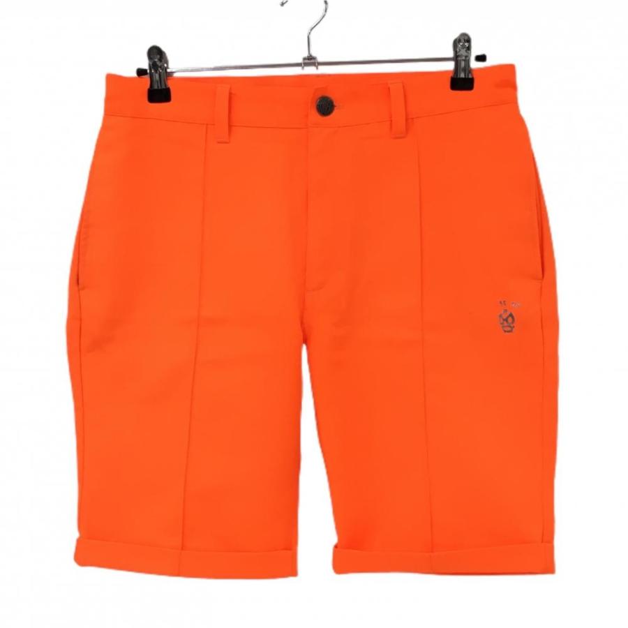 Russell Golf ラッセルノ ハーフパンツ Russeluno（ラッセルノ） ハーフパンツ 蛍光オレンジ シンプル