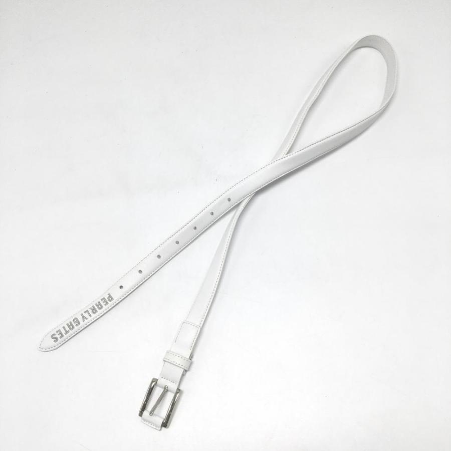 PEARLY GATES レディース ゴルフベルト FR ホワイト 新品未使用 PEARLY