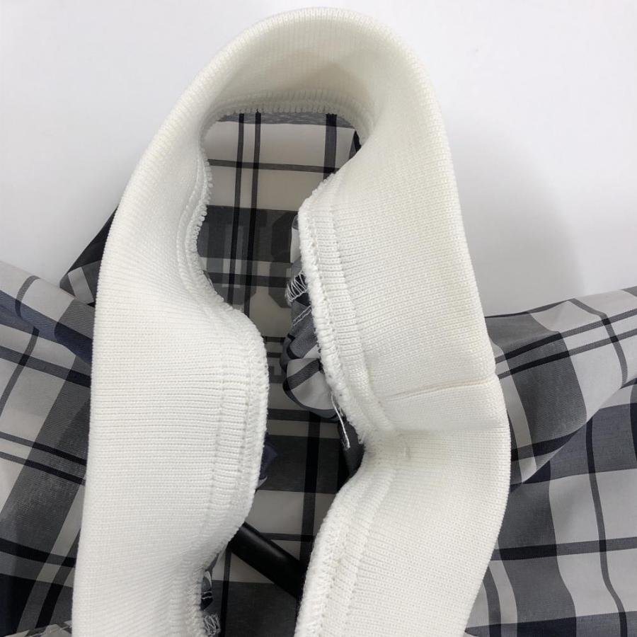 美品 ジャックバニー　スニード　ブルゾン　サイドジップ　撥水　チェック　Lサイズ Jack Bunny!!（ジャックバニー） 【美品】ジャックバニー 半袖スニード