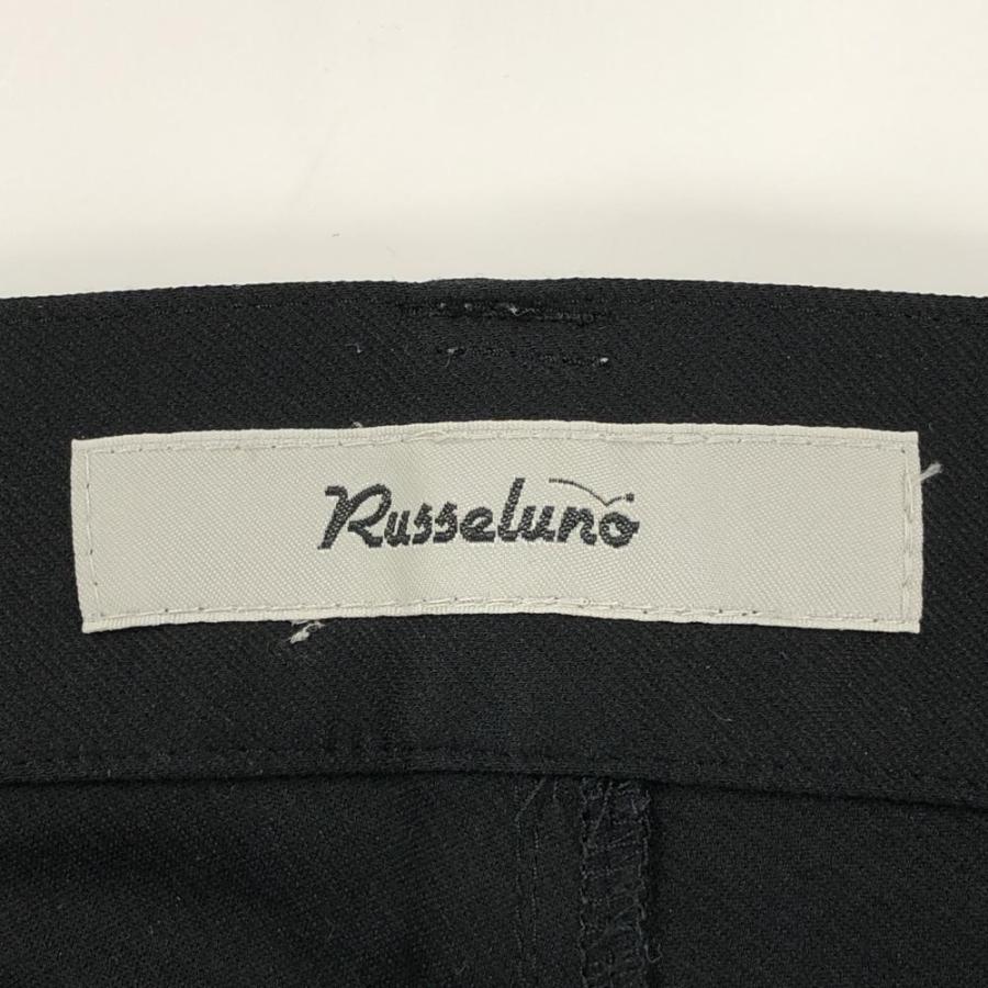 Russeluno（ラッセルノ） 【美品】ラッセルノ パンツ 黒×蛍光イエロー