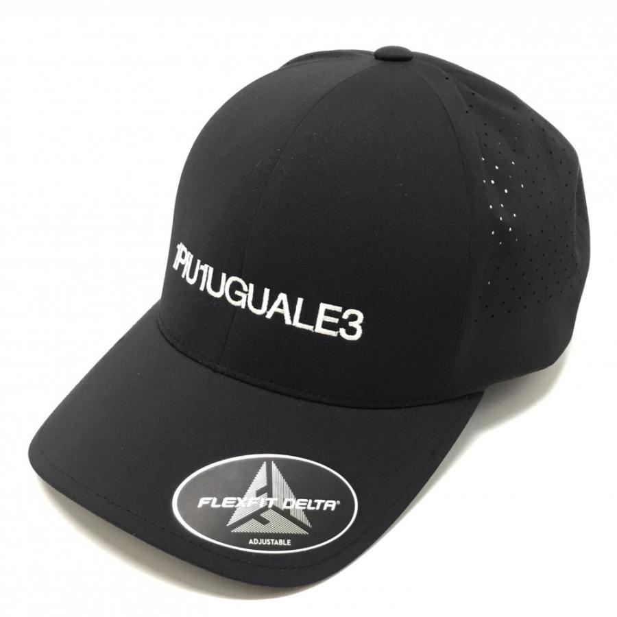 【美品】1PIU1UGUALE3 GOLF ゴルフキャップ メッシュ ブラック 1PIU1UGUALE3 GOLF 【超美品】ウノピゥウノウグァーレトレゴルフ