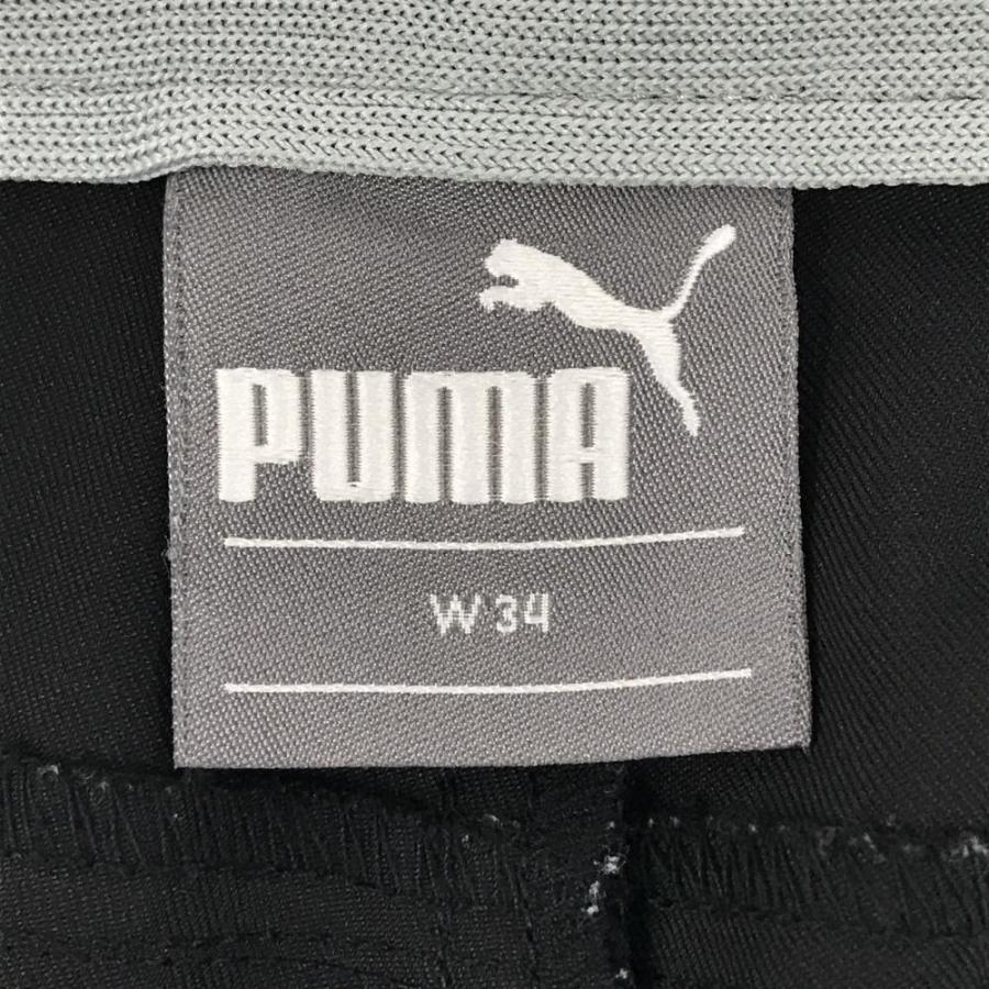 PUMA（プーマ） 【美品】プーマ ハーフパンツ 黒 シンプル ロゴ メンズ