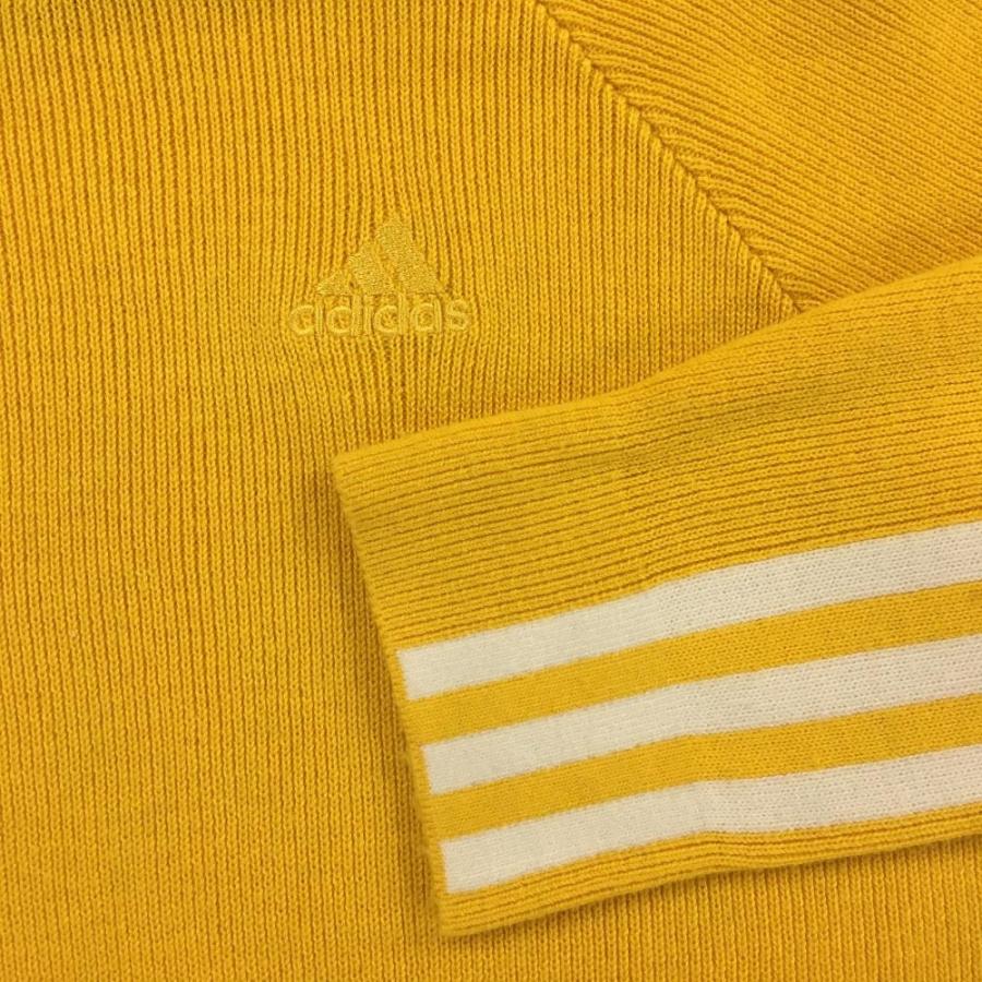 adidas（アディダス） 【美品】アディダス セーター オレンジイエロー